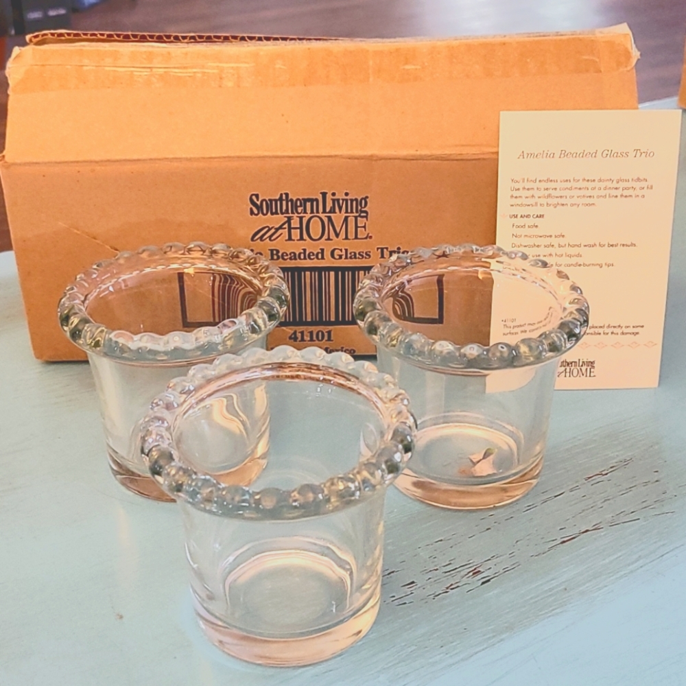 Beaded Glass Trio - Southern Living at Home